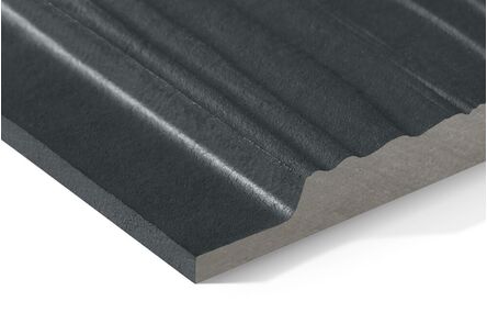 Swisspearl Gevelplank Connect Wood Look Cedar CP 150c Antraciet Grijs 1-z 8x210x3000mm