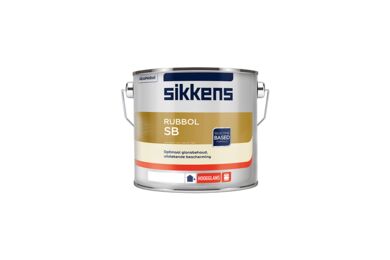 Sikkens Rubbol SB Buitenlak Hoogglans Wit blik W05 2,5ltr