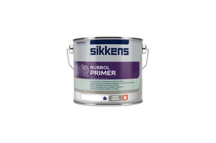 Sikkens Rubbol Primer Grondverf Goed dekkend Lage eiglans Wit blik W05 2,5ltr