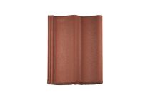 Monier sneldek pan natura novo+ effen Hollands rood