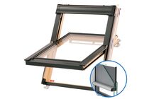 Keylite Tuimelvenster TCP 04 T blank HR++ glas 780x980mm