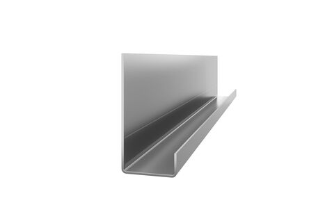 Swisspearl Plank Connect Eindprofiel CP 210 Sneeuw Wit Aluminium 3000mm