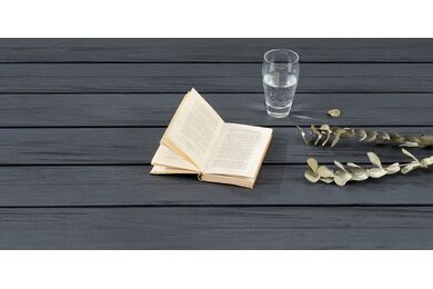 NaturinForm Piazza Vlonderplank Piazza One Streaked ebony 25x140x4000mm