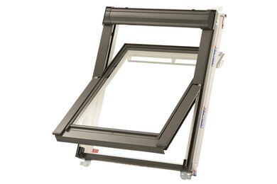 Keylite Tuimelvenster WCP 10 T wit HR++ glas 1340x1400mm