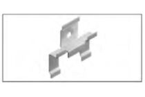 Swisspearl Plank connect clips pure A2 250st