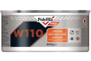 Polyfilla Pro W110 Lakplamuur Plamuur Polymeerdispersie blik 800gr