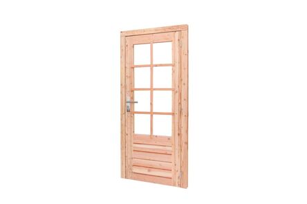 douglas enkele deur rechts 8 ruits  incl beslag