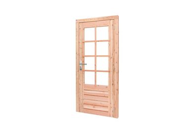 douglas enkele deur rechts 8 ruits  incl beslag