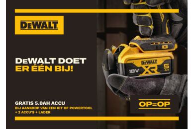 DeWALT Brushless actieset + accesoires