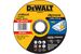 DeWalt Doorslijpschijf DT43902-QZ Inox/RVS 125x1x22,23mm