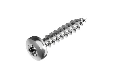 Swisspearl Carat Schroef Lage bolkop Torx T20 RVS 8090 Ivory 100st 4,8x38mm