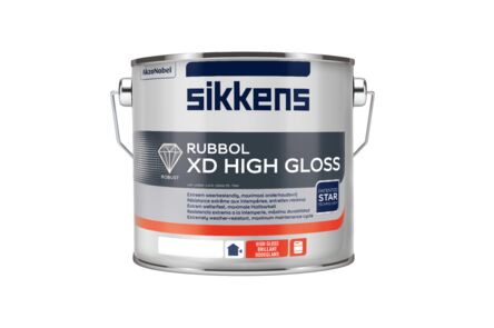 Sikkens Rubbol XD Buitenlak HG wit/w05 2,5l