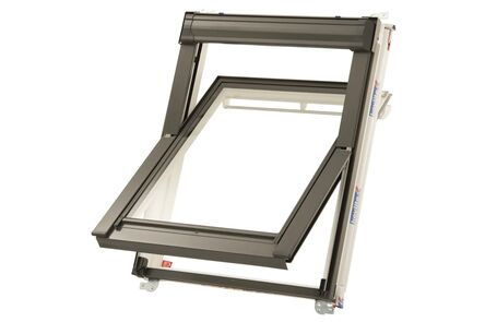 Keylite Tuimelvenster WCP 09G T wit HR++ glas 1340x1600mm