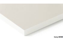 Swisspearl Gevelplaat Carat Natural ARSB ongekantrecht 8090 Ivory 2-z 3070x1270x8mm