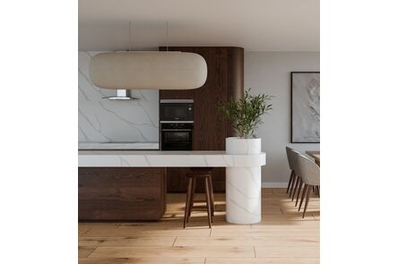 Krion Solid Surface lux l111 calacatta 3680x760x12mm