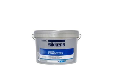 Sikkens Alpha Projecttex Muurverf Acryl Mat Donker emmer N00 4,65ltr