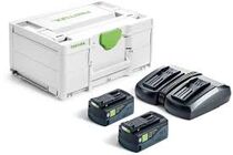 Festool Energie Set SYS3 18V 18v 2x5,0Ah Li-ion