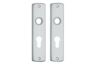 Axa Binnendeurschild Curve 63502091/55CP Aluminium geandoniseerd 55mm 1st 180x41mm