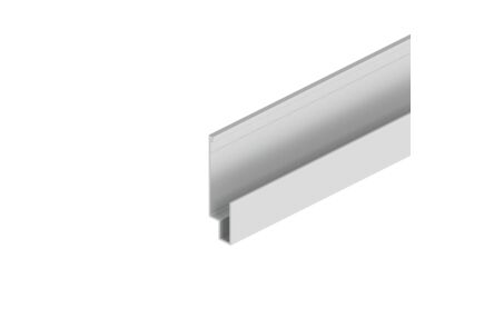 Swisspearl Plank Connect Aansluitprofiel Raam CP 010 Agaat Grijs Aluminium 3000mm