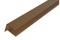 Weo35-60 Alu F-Profiel Teak Ral 8024 65X80X3000mm