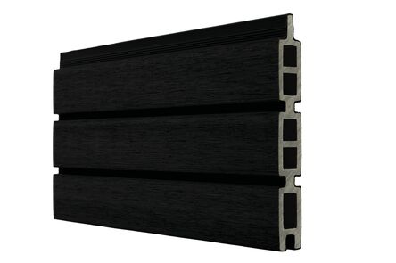 boston wpc premium fence board ebony black fsc 100% 21x160x1780mm