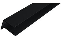 Weo35-60 Alu F-Profiel Ebony Ral 9005 65X80X3000mm