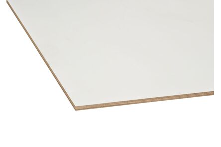 Bruynzeel paintpanel okoume 330/330gr wit/grijs paintfilm FSC 2500x1220x18mm