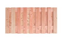 Douglas plankenscherm geschaafd recht onbehandeld 17 planks 1800x900mm