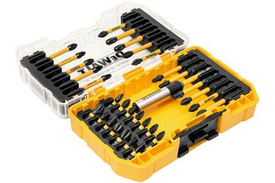 DeWALT FlexTorq Schroefbitset +bithouder DT70730T-QZ 26-delig in tough case 26-delig