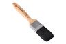 Kwast Plat Classic Hout Zwart Chinees Varkenshaar maat 1.5