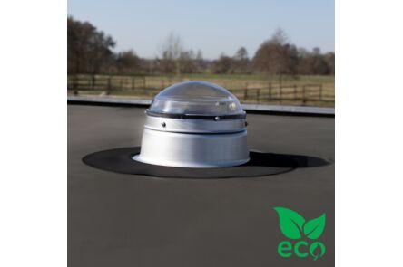 Powerdaylight diam. 25cm Eco plat dak buitenzijde