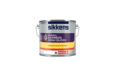 Sikkens Rubbol Express High Gloss Buitenlak Hoogglans Wit blik W05 2,5ltr