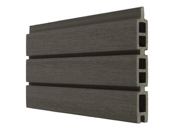 BOSTON Modern Schuttingplank Houtcomposiet 2341 donkergrijs FSC 21x160x1780mm