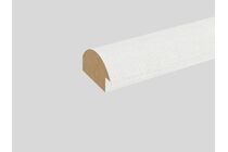 Isiwall Eindprofiel Rondo Textiel Wit 2600x30x19mm