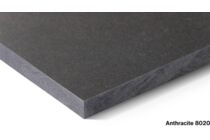 Swisspearl Gevelplaat Carat Natural ARSB ongekantrecht 8020 Anthracite 2-z 3070x1270x8mm