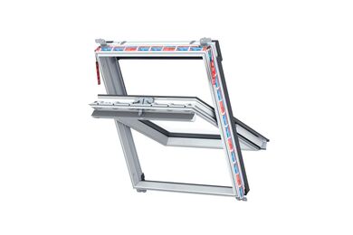 Keylite Polar Tuimelvenster PCP 04 T Helder wit HR++ glas 780x980mm