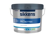 Sikkens Alpha Projecttex Muurverf Acryl Mat Donker emmer N00 2,325ltr