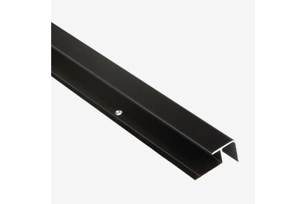 Fibo Buitenhoek Aluminium Zwart 3000mm