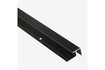 Fibo Buitenhoek Aluminium Zwart 3000mm