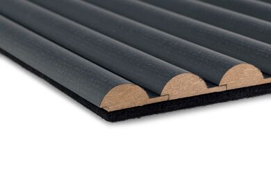 ISIwall Rondo Wandpaneel RK Fijn Geen Blauw 2600x300x19mm 2pp