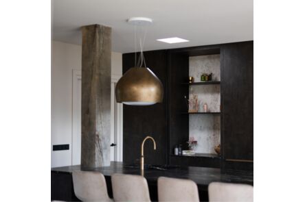 Powerdaylight diam. 25cm Plafondplaat vierkant verzonken binnenzijde