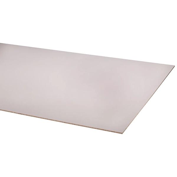 Plastitex 1z ivoorwit(roomwit) 1z alumin 2550x1015x8mm