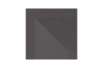 Mosa Douchebakhoekplint 74090HS1515 Mat ivoorzwart 150x150mm