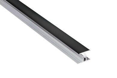 Fibo Koppelprofiel 2-Delig Aluminium Zwart 2400mm