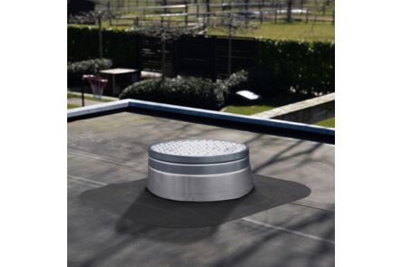 Powerdaylight diam. 53cm Cradle plat dak buitenzijde