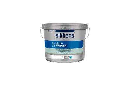 Sikkens Alpha Primer Primer Acryl Dekkend Mat Wit emmer W05 2,5ltr