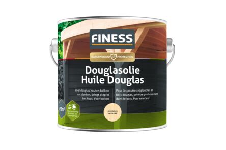 finess douglas olie transparant 2.5 liter