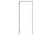 Skantrae rechtsnovatiekozijn links stomp + scharnier md70 RAL 9010 830x2015mm