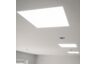 Powerdaylight diam. 25cm Plafondplaat vierkant verzonken binnenzijde