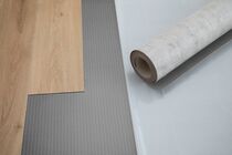 PVC Dryback Ondervloer zelfklevend rol 6,50m2 1000x6500x1,8mm